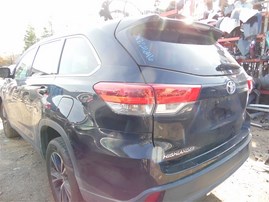 2017 Toyota Highlander LE+ Black 3.5L AT 2WD #Z24646